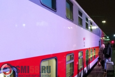 Из Пензы в Москву будут курсировать поезда с двухэтажными вагонами