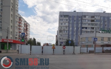 Названы сроки возобновления движения по улице Петровской в Пензе
