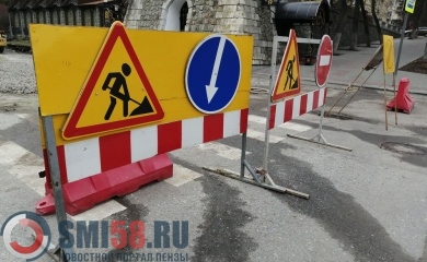 Ограничение движения ожидается на перекрестке улиц Луначарского и Каракозова в Пензе