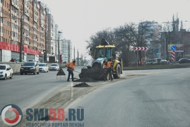 В субботу в Пензе ремонтируют проспект Строителей и дороги на Шуисте и в Терновке