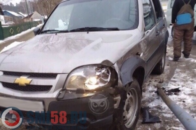 В Пензе опубликованы снимки последствия наезда машины на троих детей