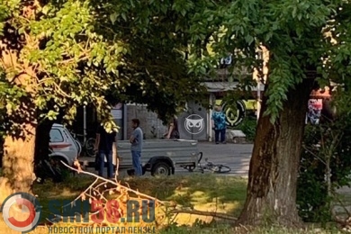 В Пензе на улице Каракозова сбили велосипедиста