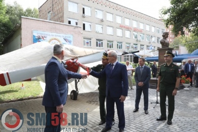Среди экспонатов пензенского ДОСААФ появился самолет ЯК-52