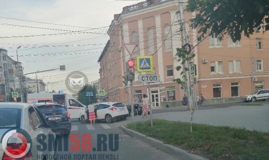 В ДТП на улице Володарского в Пензе пострадал подросток