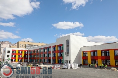 Белозерцев оценил готовность новой школы в пензенском микрорайоне Арбеково