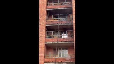 В Пензе из дома с горящим балконом спасено 15 человек
