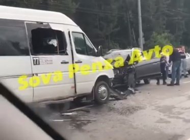 В ДТП с маршруткой на Окружной в Пензе пострадали семь человек