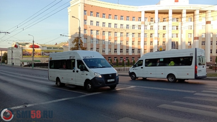 68 автобус в Пензе - маршрут на карте c остановками.