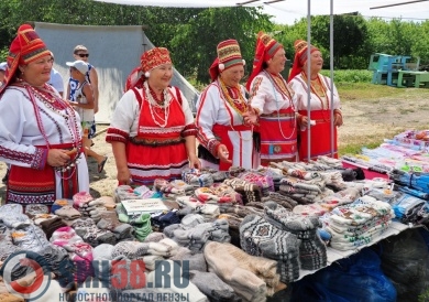 В Мокшанском районе прошел этнокультурный фестиваль «Сурский Яръ»