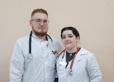 Штат Лунинской районной больницы пополнили молодые супруги