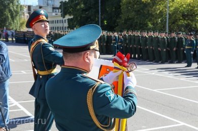 Филиал Военной академии МТО в Пензе награжден орденом Жукова