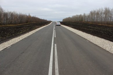 Ремонт дороги в Пензенском районе сократил путь между двумя трассами на 36 км