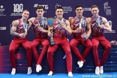 Пензенский гимнаст Аблязин с командой Москвы выиграл золото чемпионата России