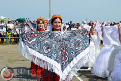 В самом большом татарском селе под Пензой отметили Сабантуй