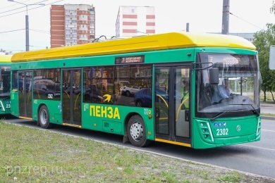 По маршруту № 7 в Пензе начали курсировать новые троллейбусы