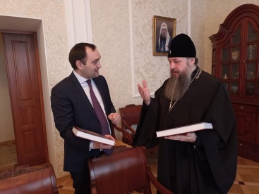 Министр образования Пензенской области обсудил с митрополитом Серафимом вопросы воспитания 