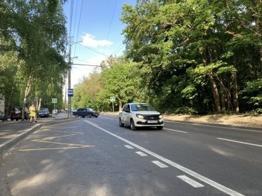 Последний белый штрих: В Пензе улицу Попова сдали после ремонта
