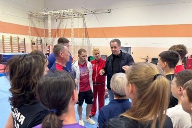 Вячеслав Гладков в Пензе навестил детей из Белгородской области