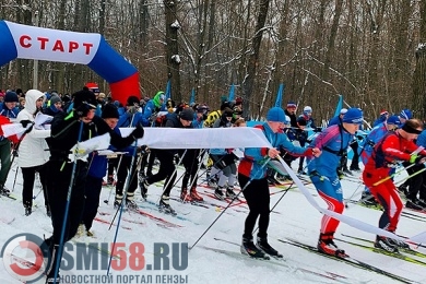 В лыжной гонке приняли участие более 500 жителей Пензы