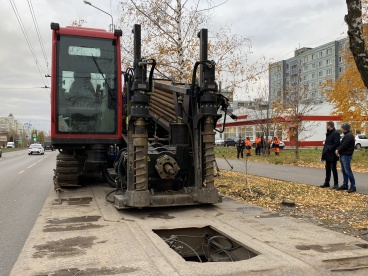На проспекте Строителей в Пензе началось строительство канализационного коллектора