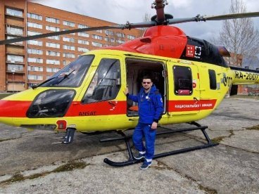 В Пензенской области состоялся первый в 2023 году полет санитарного вертолета