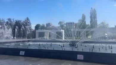 В Пензе проверили работу фонтана на улице Московской