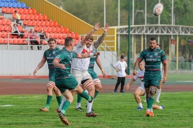 Регбийная команда «Локомотив-Пенза» победила в первом домашнем матче года