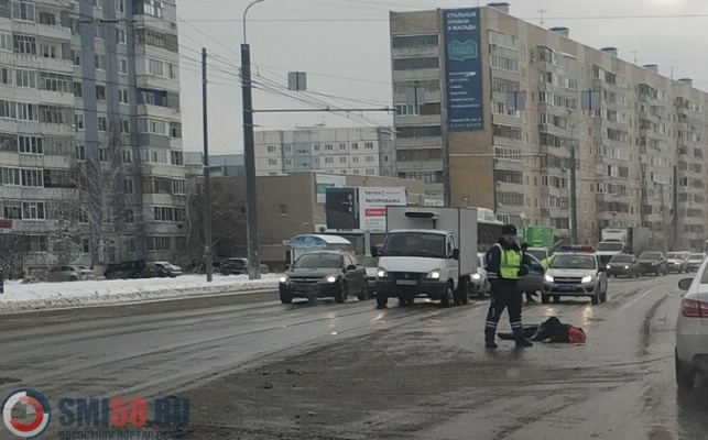 Типичная пенза. Сбили пешехода в Пензе в Терновке.