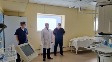 Во втором региональном сосудистом центре в Пензе открыли новую рентгеноперационную