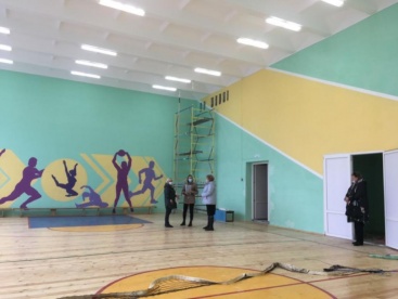 В школе Шемышейки капитально отремонтировали спортивный зал