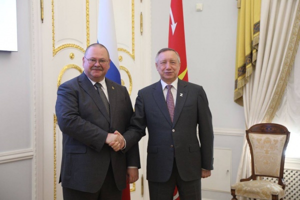 Пензенское и петербургское правительства договорились о дружбе и сотрудничестве