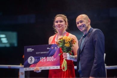 Боксер из Пензы Мария Арисова завоевала медаль чемпиона России