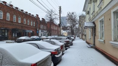 В Пензенской области из-за сильного снегопада ввели режим повышенной готовности