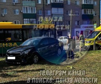 На улице Калинина в Пензе водитель Kia сбил ребенка