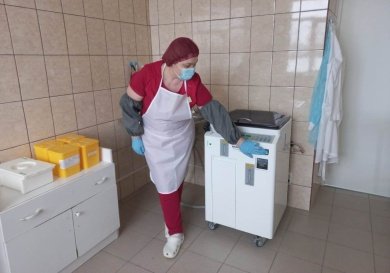 Центра амбулаторной онкопомощи в Каменке получил дезинфектор за 1,5 млн рублей