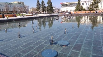 Стали известны сроки запуска фонтана в центре Пензы