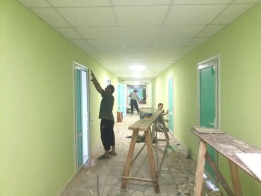 На каком этапе находится капремонт поликлиники в Тамалинской участковой больнице