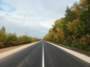 В Земетчинском районе участок дороги сдали после ремонта на год раньше срока