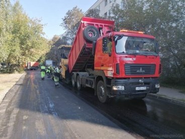 В Пензе асфальтируют дорогу между улицами Рябова и Пушанина