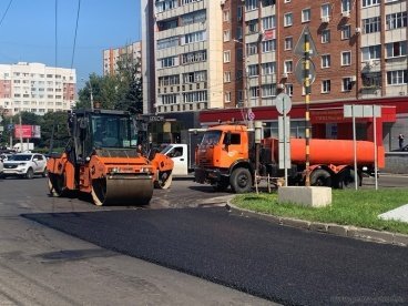 В Пензе снова частично перекрыли движение по улице Пушкина