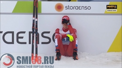 Лыжник Большунов сломал палку в погоне за золотом масс-старта на ЧМ и расплакался