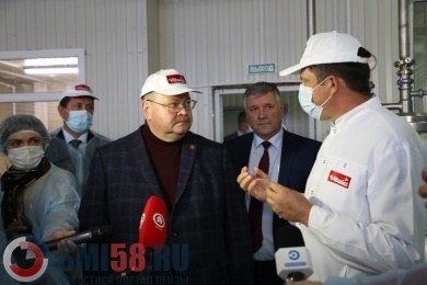 Врио пензенского губернатора посетил производство сыров в Нижнеломовском районе