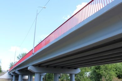 В Нижнем Ломове открыли движение по реконструированному мосту
