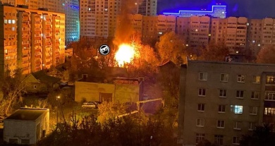 На Мусоргского в Пензе вспыхнул пожар