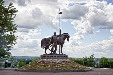 Памятник Первопоселенцу в Пензе приведут в порядок к 9 мая
