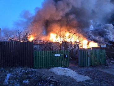 Из горящего дома в пензенском Мичурино эвакуировали 25 человек