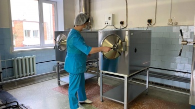 Областная больница в Пензе получила два стерилизатора за 1,5 млн рублей