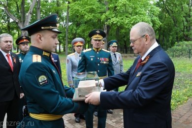 В Пензе в День Победы почтили память героев Великой Отечественной войны в артиллерийском институте