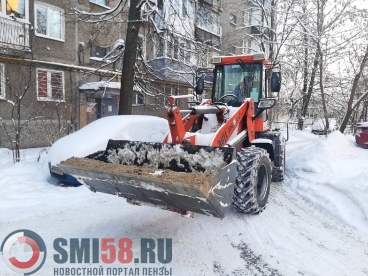 Пензенский губернатор вновь раскритиковал работы по уборке снега