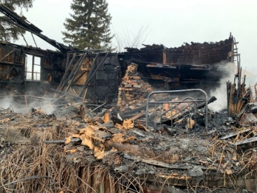 Смертельный пожар в Бековском районе начался с печи